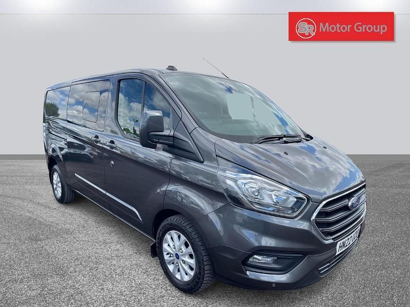 Grey Used 2022 Ford Transit Custom Limited Van | £16,490 (Fair price) - Image 1/4