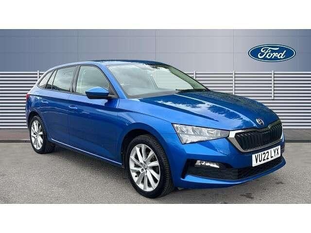 Blue Used 2022 Skoda Scala SE L Hatchback | £15,434 (Fair price) - Image 1/4