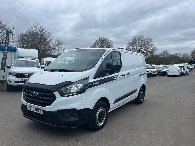 Begagnad Ford Transit Custom S 105 HK (77 kW) 2021 Vit Van