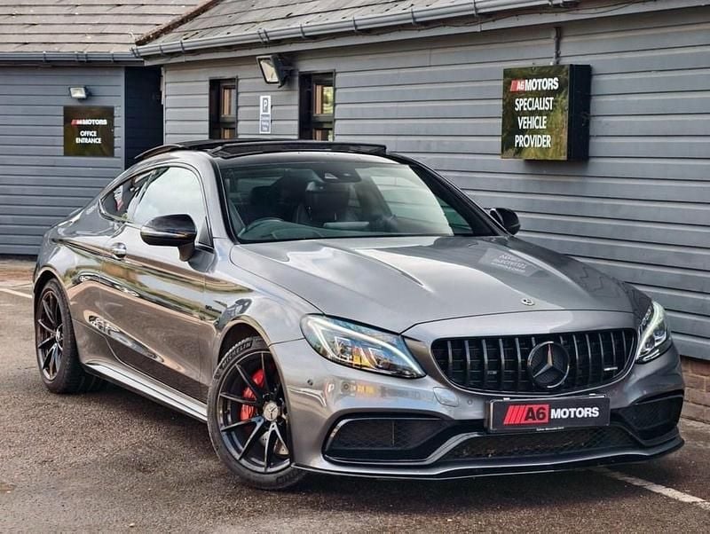 Grey Used 2018 Mercedes C63 AMG Premium Plus Sedan | £35,989 (Fair price) - Image 1/3