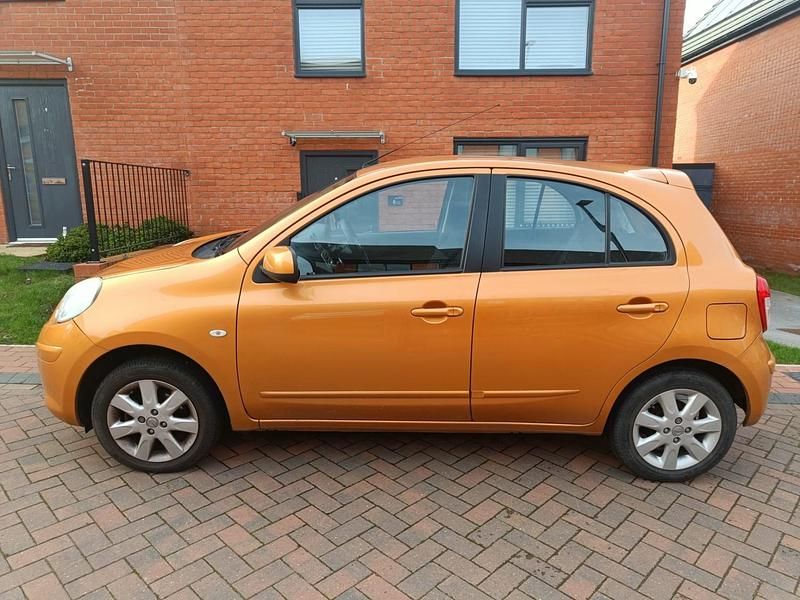 Used Nissan Micra Acenta 2011 Orange Hatchback