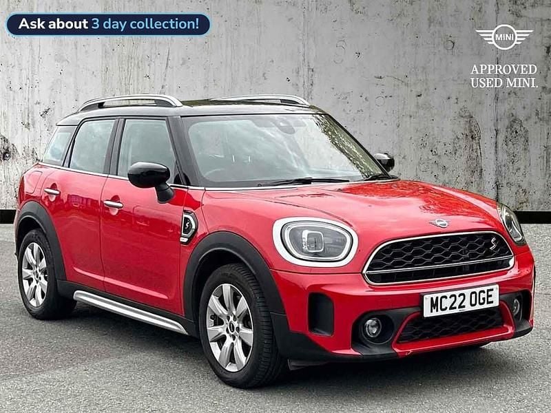 Red Used 2022 Mini Cooper S Countryman Classic SUV | £23,254 (Fair price) - Image 1/4