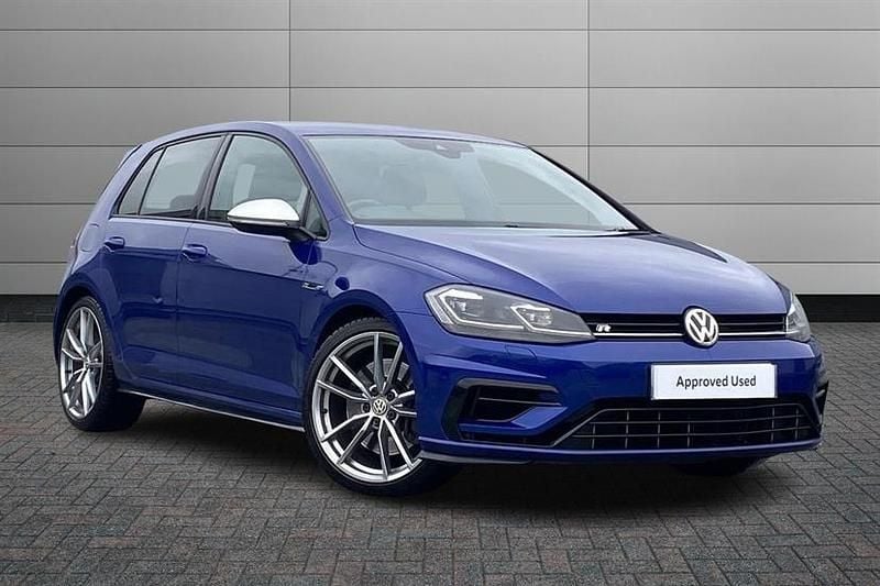 Lapiz blue Used 2019 VW Golf VII R Hatchback | £19,859 (Good price) - Image 1/3
