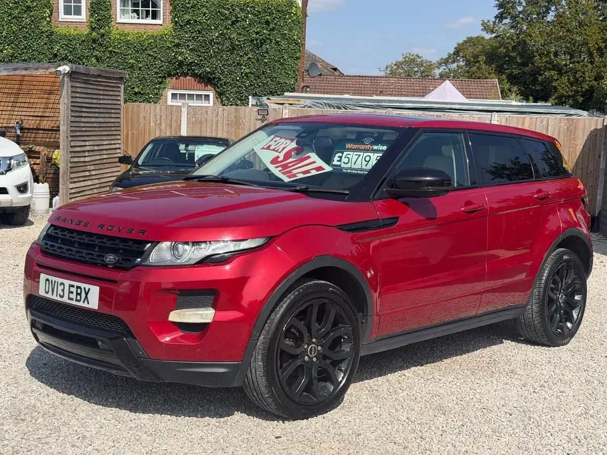 Used Land Rover Range Rover evoque Dynamic 187 HP (137 kW) 2013 Red SUV