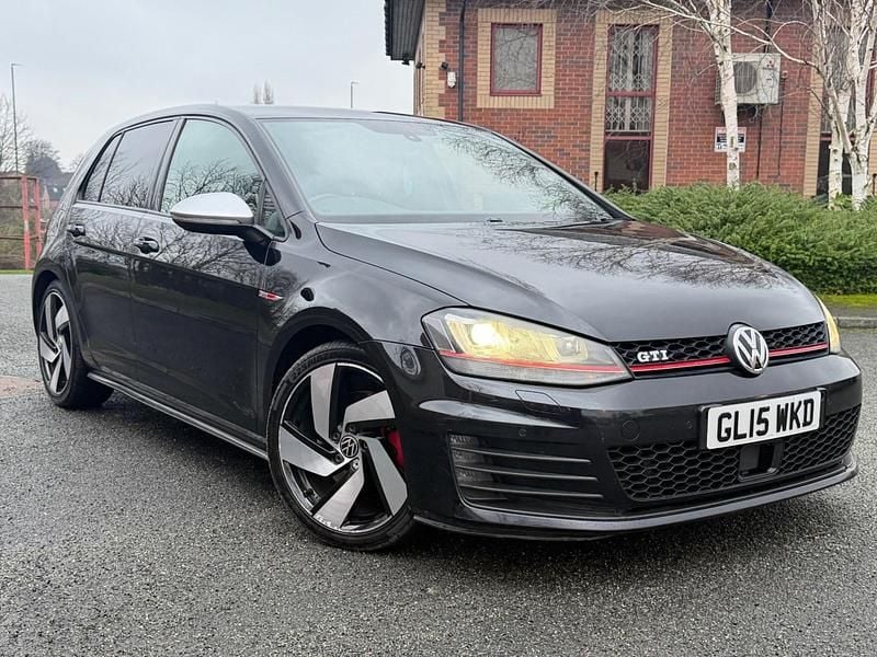 Used VW Golf VII GTI 2015 Black Hatchback