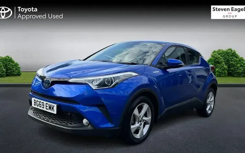 Used Toyota C-HR 122 HP (89 kW) 2019 Blue SUV