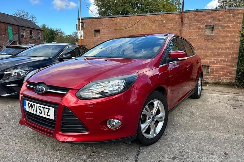 Red Used 2011 Ford Focus Zetec Hatchback | £2,095 (Fair price) - Image 1/1