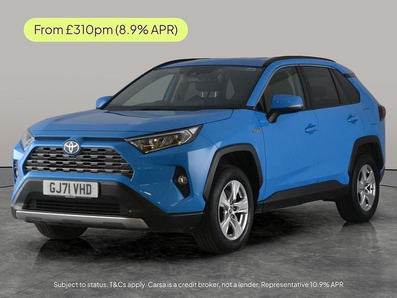 Used Toyota RAV4 Hybrid 218 HP (160 kW) 2021 Blue SUV