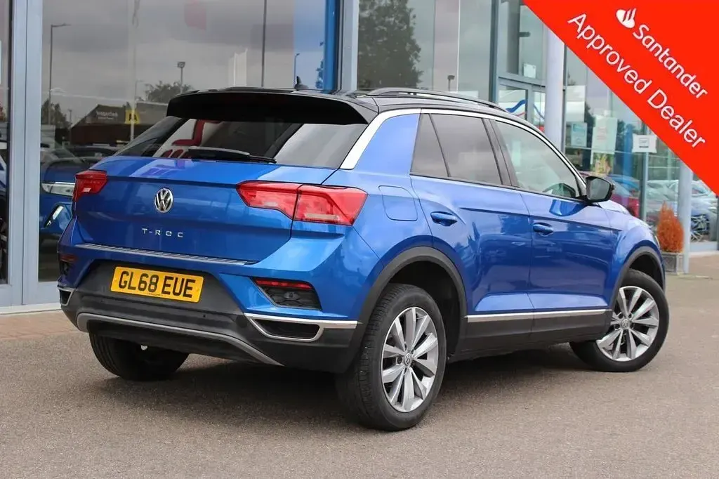 Used VW T-Roc Design 150 HP (110 kW) 2018 Blue SUV