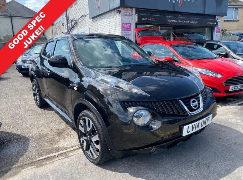 Black Used 2014 Nissan Juke N-TEC SUV | £6,495 (Fair price) - Image 1/4