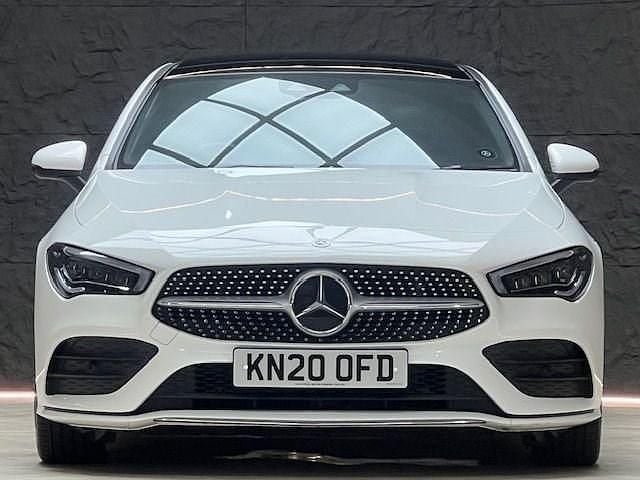 Used Mercedes CLA220 AMG Line Premium Plus 190 HP (139 kW) 2020 White Sedan