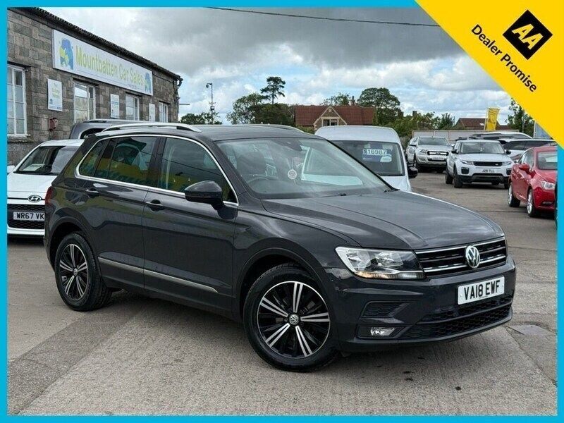 Grey Used 2018 VW Tiguan SE SUV | £15,466 (Good price) - Image 1/4