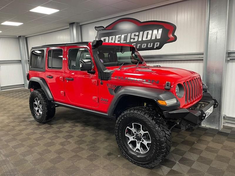 Used Jeep Wrangler Rubicon 2020 Red SUV