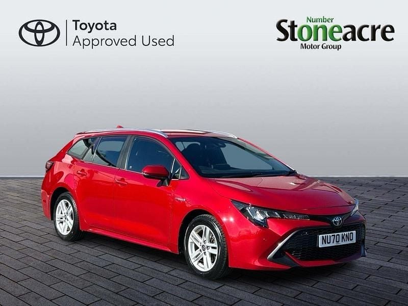 Red Used 2020 Toyota Corolla Estate | £15,400 (Fair price) - Image 1/2