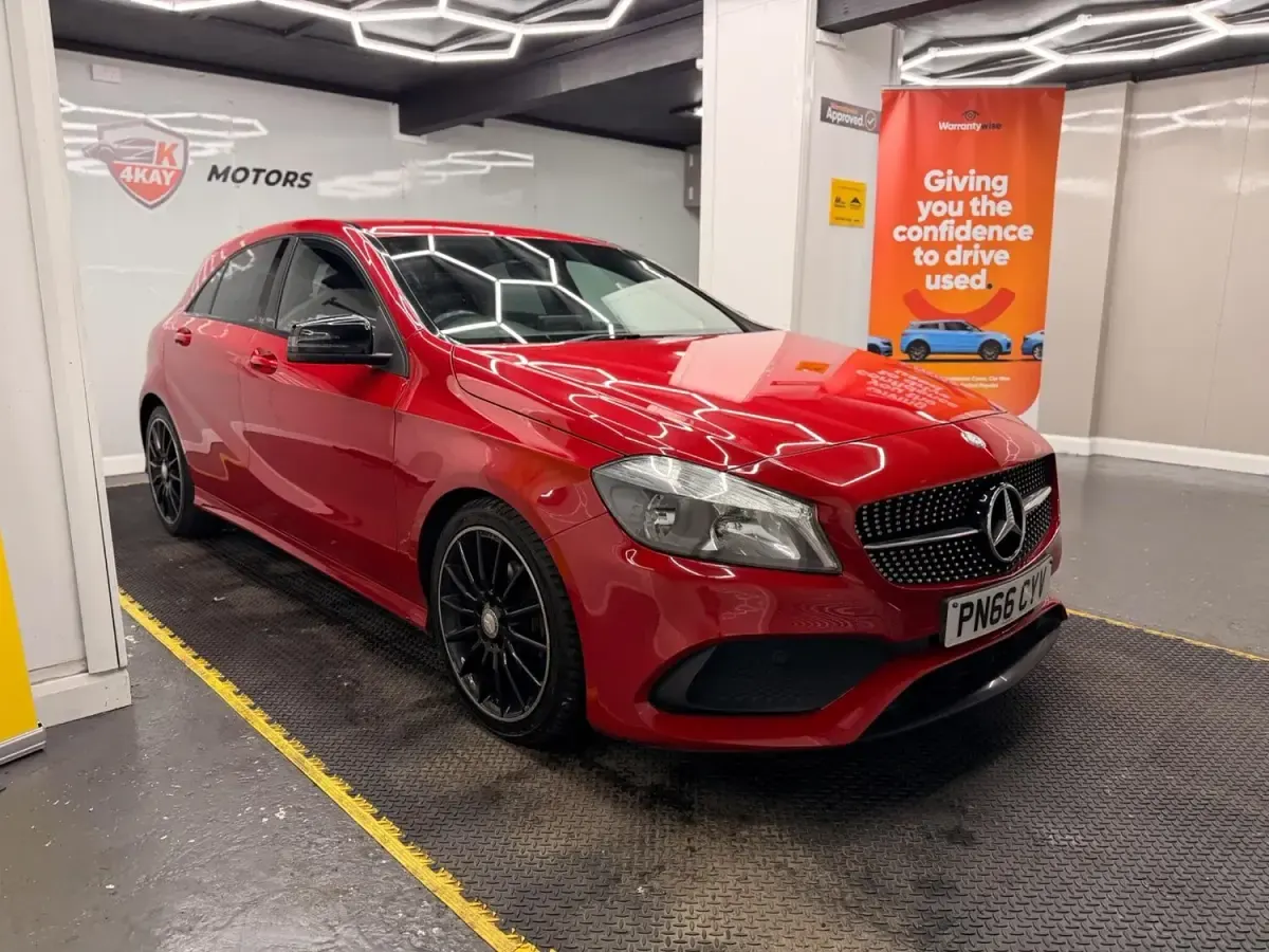 Used Mercedes A200 AMG line 2016 Red Hatchback