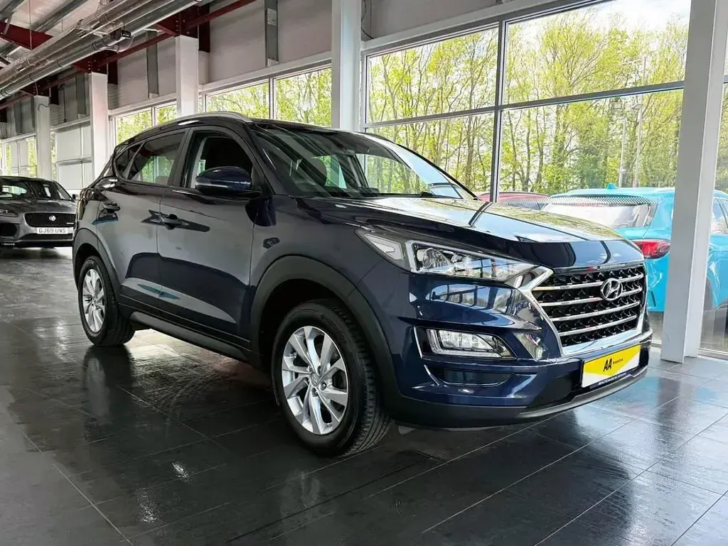 Usado Hyundai Tucson SE 132 HP (97 kW) 2020 Azul SUV