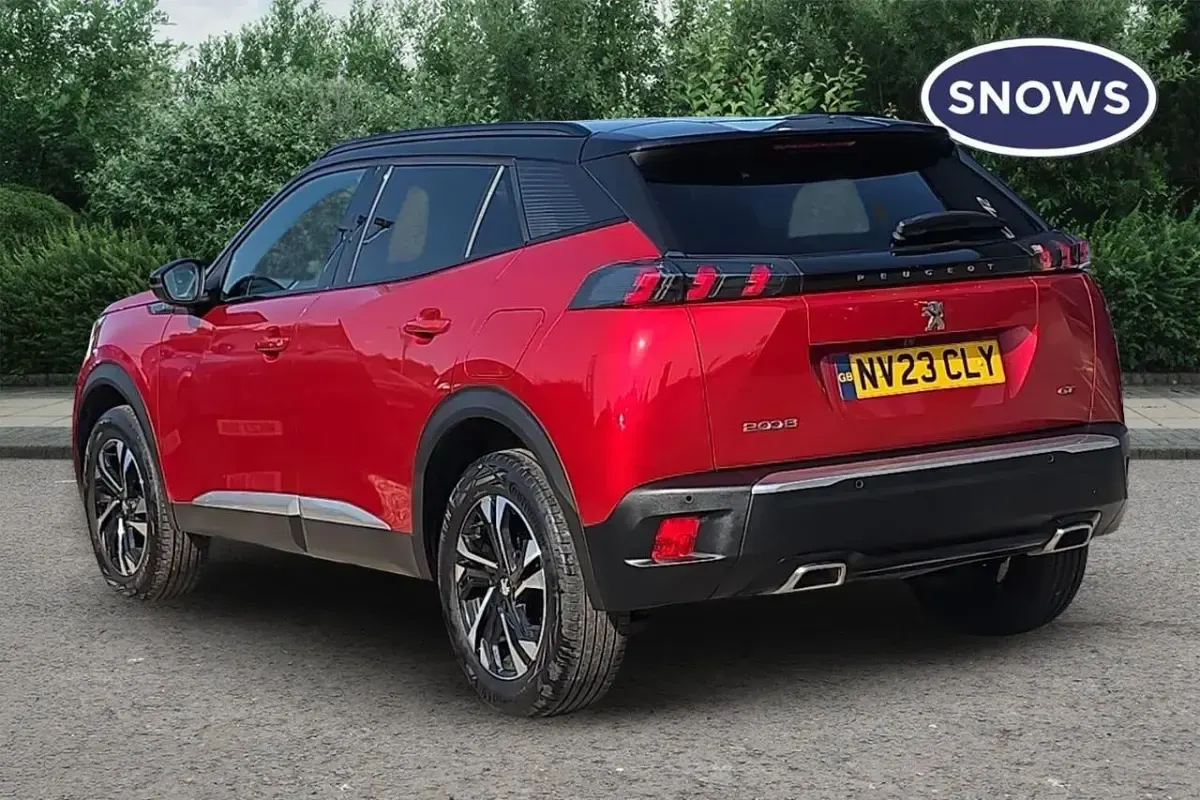 Used Peugeot 2008 GT 131 HP (96 kW) 2023 Red SUV