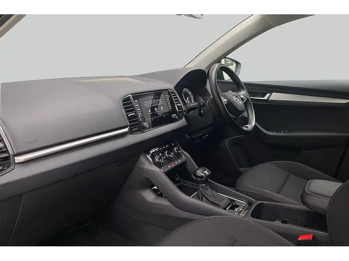 Used Skoda Karoq SE Drive 110 HP (80 kW) 2022 Graphite grey metallic SUV
