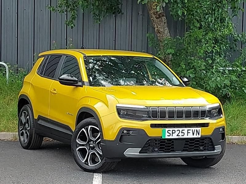 Metallic sun New 2025 Jeep Avenger EV Summit SUV | £25,498 (Fair price) - Image 1/4