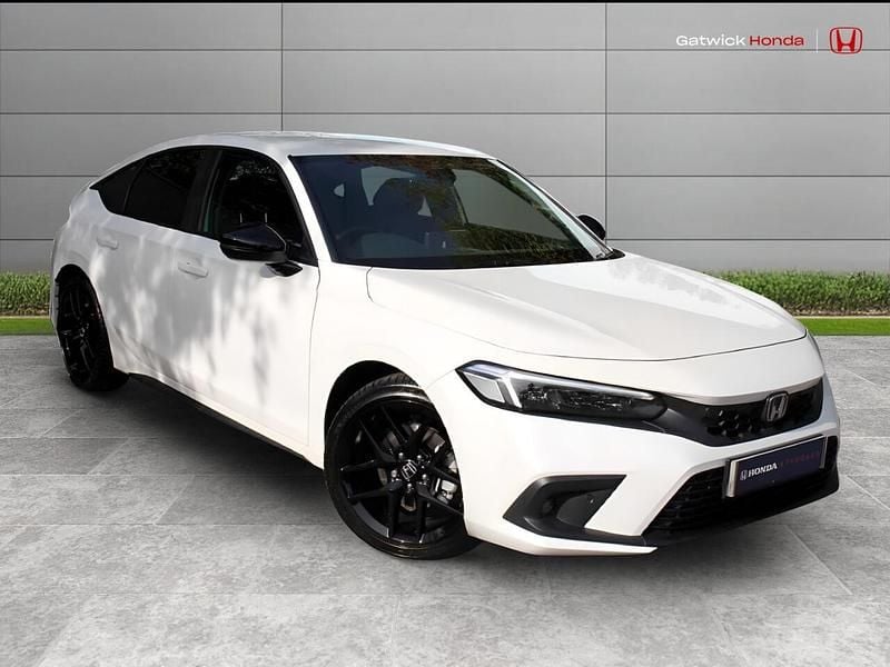 White Used 2025 Honda Civic Sport Hatchback | £23,708 (Super price) - Image 1/4