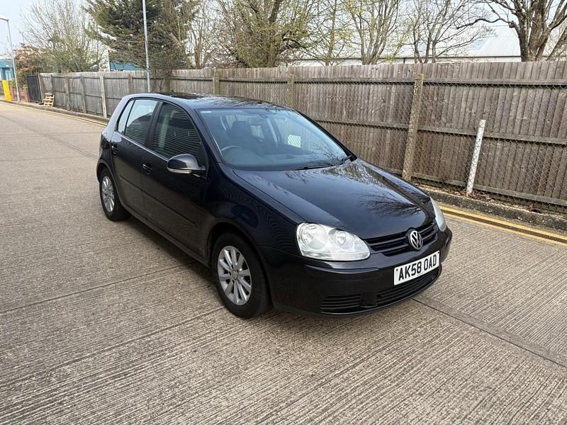 Used VW Golf VI Match 2008 Black Hatchback