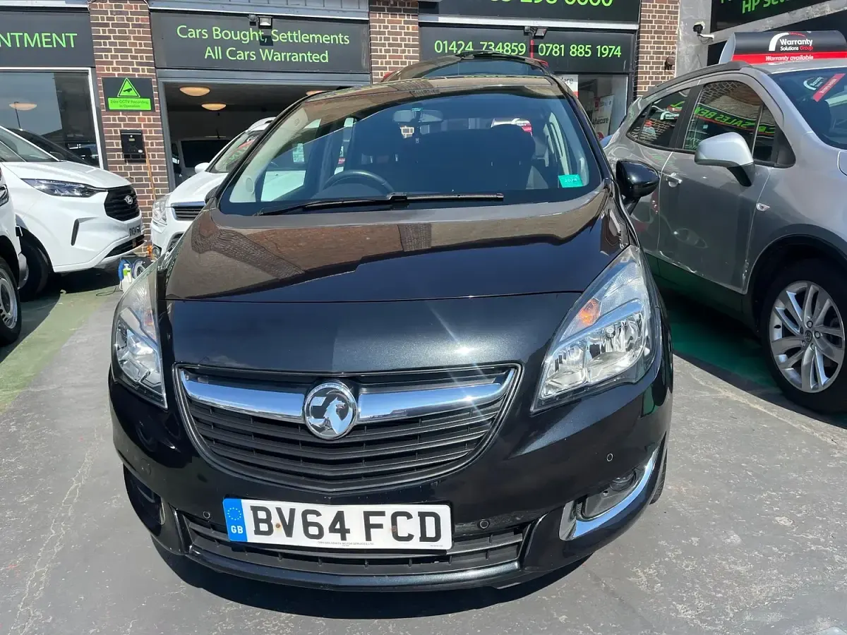 Used Vauxhall Meriva 100 HP (73 kW) 2014 Black MPV