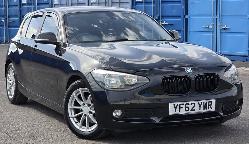 Black Used 2013 BMW 116 Efficient Dynamics Hatchback | £3,095 (Good price) - Image 1/4