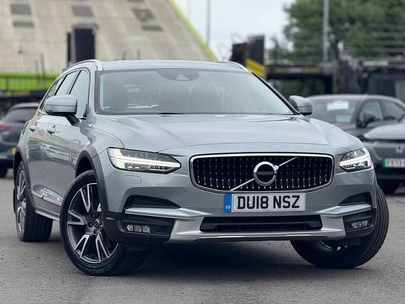 Silver Used 2018 Volvo V90 CC Pro Estate | £18,990 (Expensive) - Image 1/4