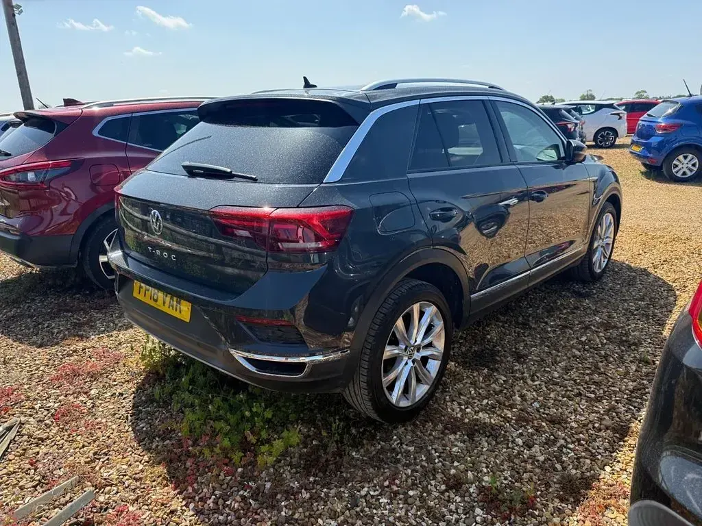 Used VW T-Roc SEL 150 HP (110 kW) 2018 Grey SUV