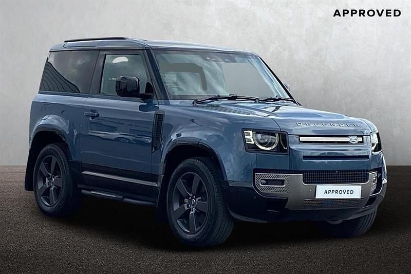 Tasman blue Used 2023 Land Rover Defender HSE Dynamic SUV | £55,650 (Super price) - Image 1/4