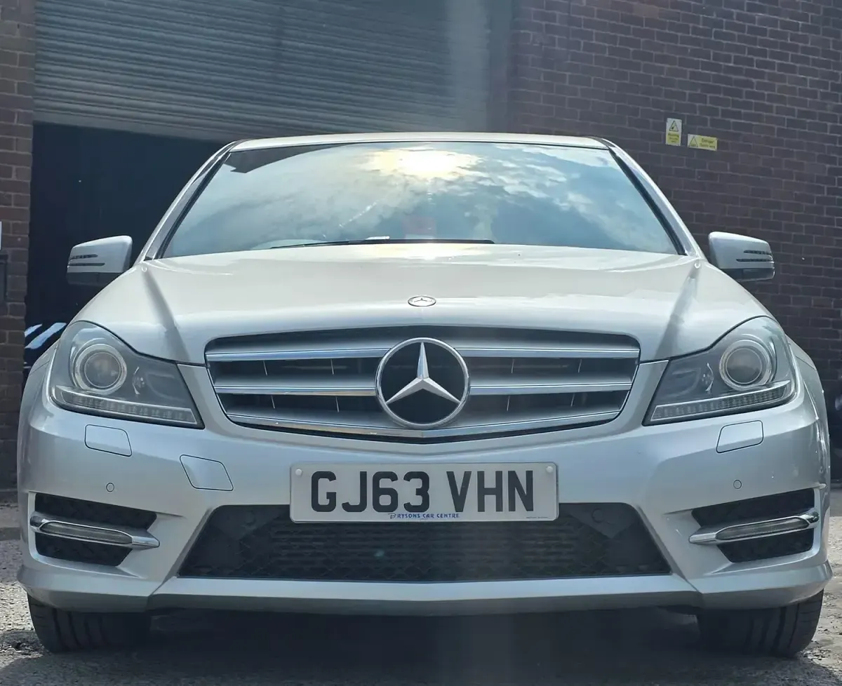 Used Mercedes C220 AMG 2013 Silver Sedan