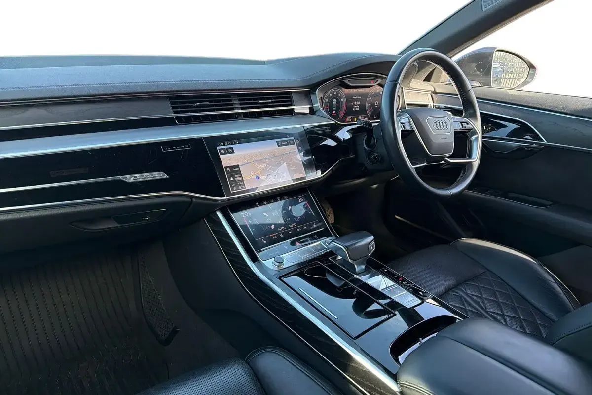 Used Audi A8 S-Line 340 HP (250 kW) 2019 Grey Sedan