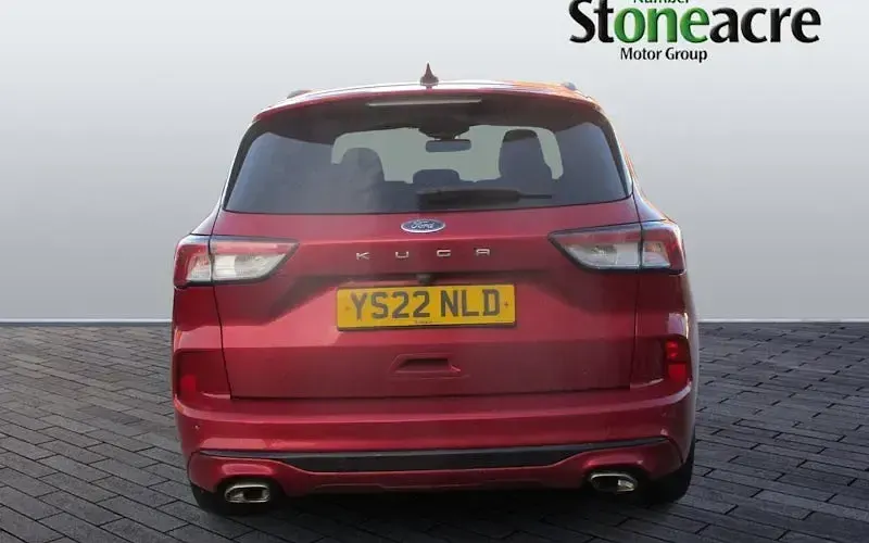 Used Ford Kuga ST-Line X 120 HP (88 kW) 2020 Red SUV