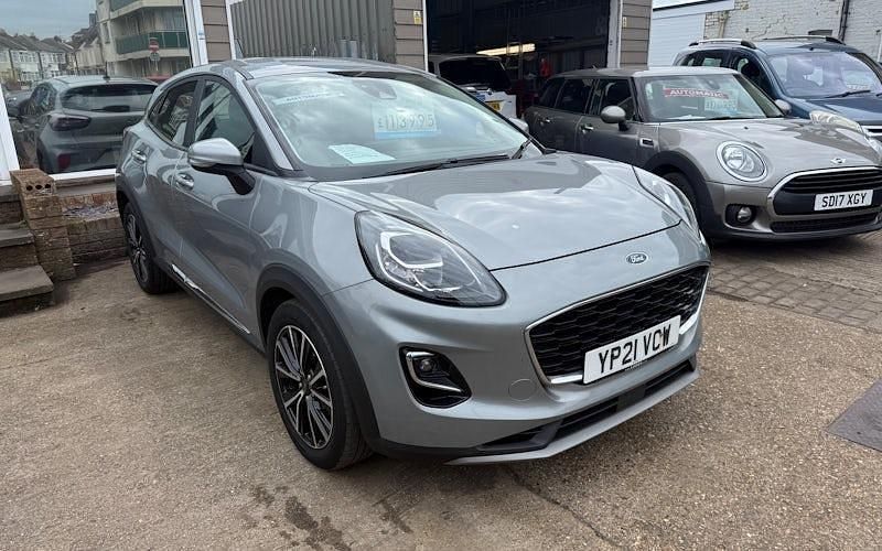 Used Ford Puma Titanium 125 HP (91 kW) 2020 Silver SUV