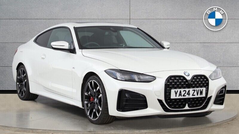 White Used 2024 BMW 420 M Sport Coupe | £37,995 (Fair price) - Image 1/4