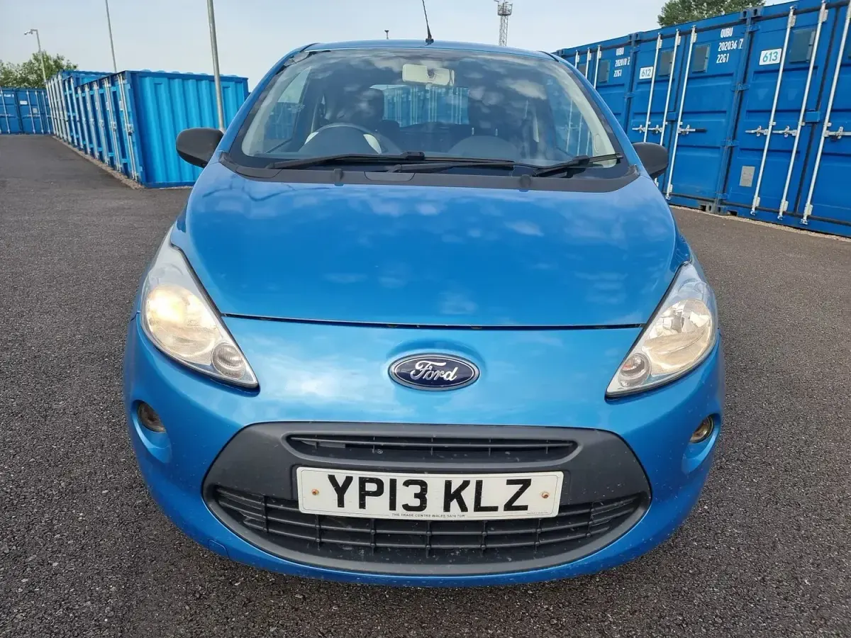Used Ford Ka Zetec 2013 Blue Hatchback