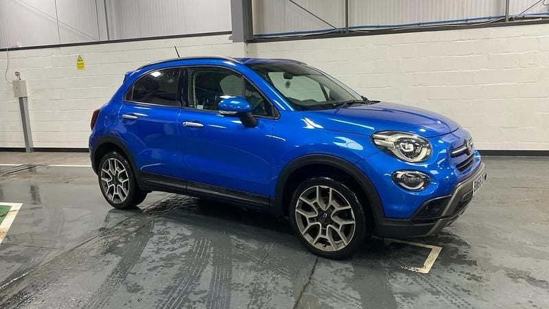Blue Used 2018 Fiat 500X Cross SUV | £9,998 (Fair price) - Image 1/4