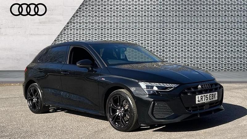Used Audi A3 e-tron Black Edition 204 HP (150 kW) 2025 Black Hatchback