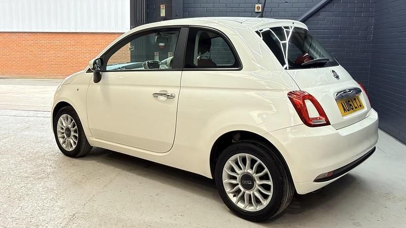 Used Fiat 500 Pop Star 69 HP (50 kW) 2016 White Hatchback
