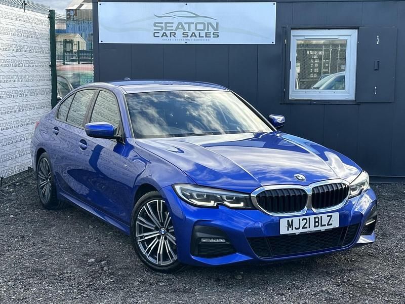 Blue Used 2021 BMW 318 M Sport Sedan | £14,000 (Fair price) - Image 1/4