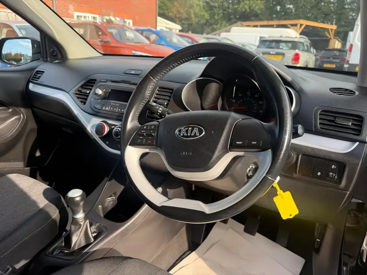 Used Kia Picanto Air 66 HP (48 kW) 2016 Black Hatchback