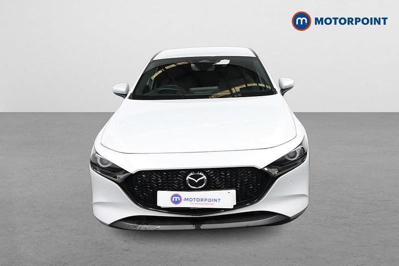 Used Mazda 3 Exclusive-Line 140 HP (102 kW) 2025 White Hatchback