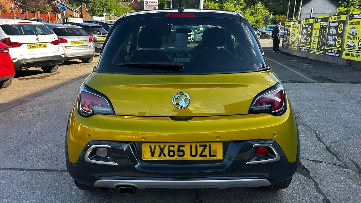 Used Vauxhall Adam Rocks 2015 Yellow Hatchback