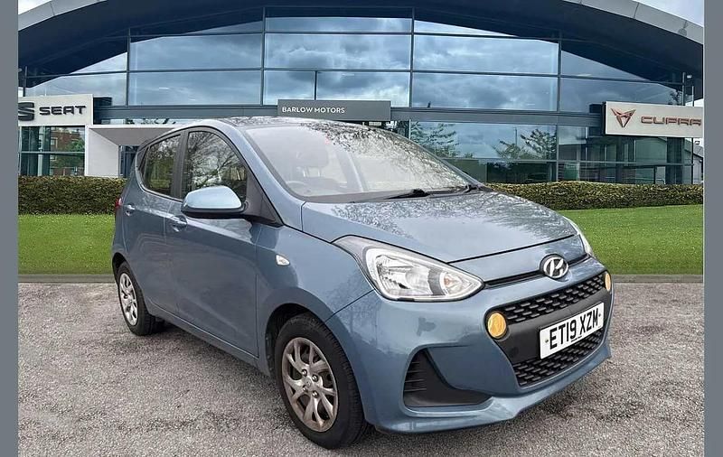 Usado Hyundai i10 SE 87 HP (63 kW) 2019 Azul Citadino