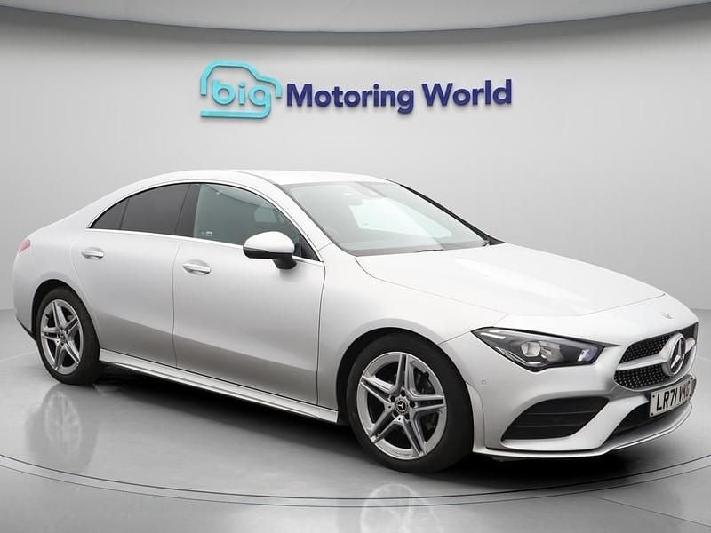 Silver Used 2021 Mercedes CLA180 AMG line Sedan | £23,900 (Fair price) - Image 1/4