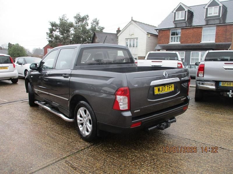 Used Ssangyong (KGM) Musso 2017 Grey Pickup