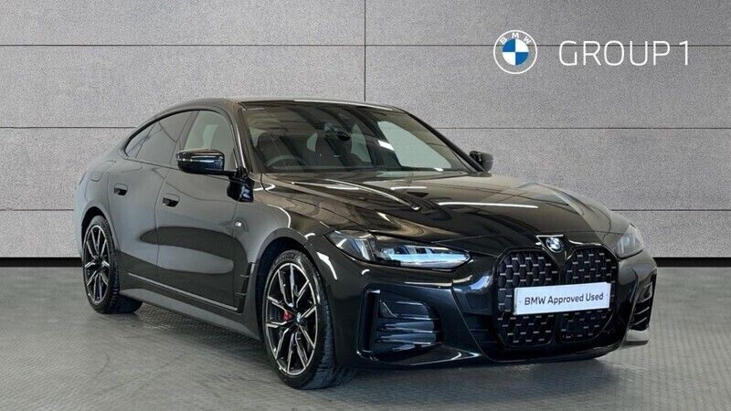 Black Used 2025 BMW 420 Gran Coupé M Sport Coupe | £41,450 (Fair price) - Image 1/4