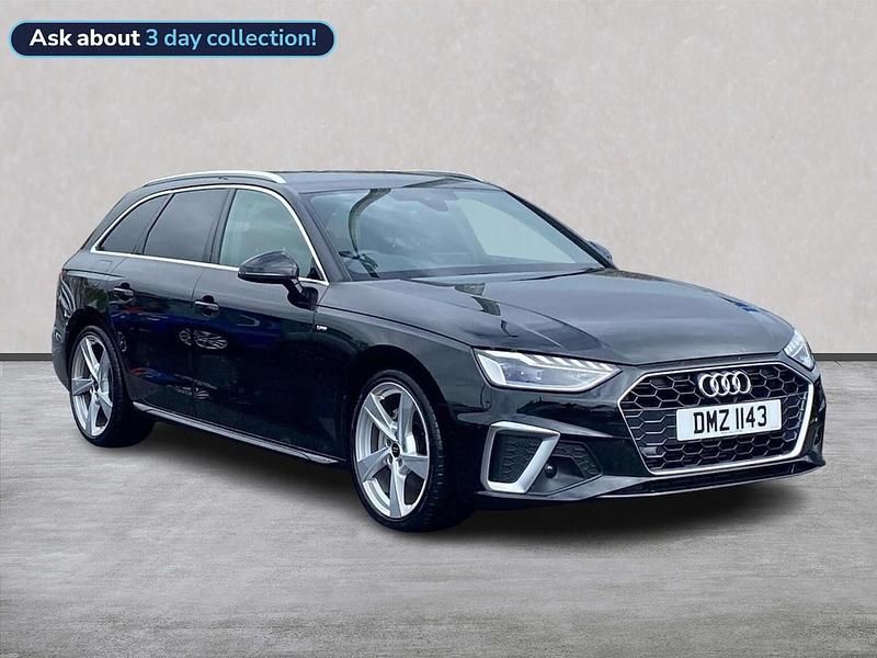 Used Audi A4 S-Line 204 HP (150 kW) 2024 Black Estate