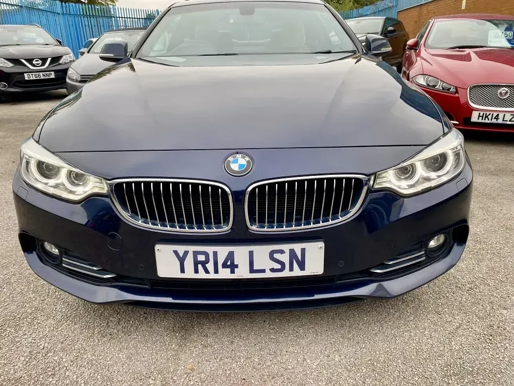 Used BMW 428 Luxury Line 245 HP (180 kW) 2014 Blue Coupe