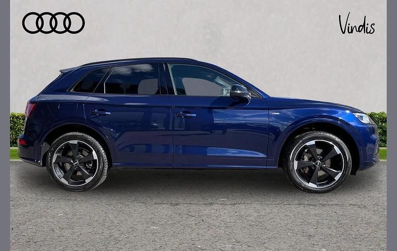 Used Audi Q5 Black Edition 187 HP (137 kW) 2019 Blue SUV